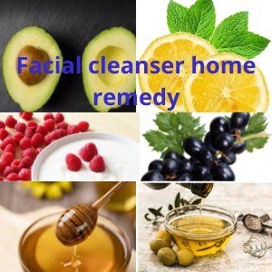 Facial cleanser home remedy